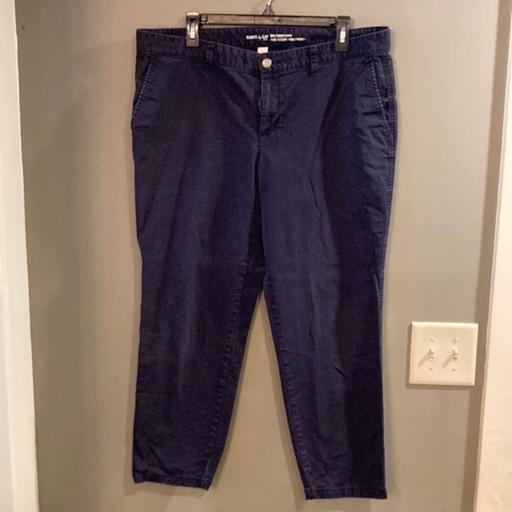 Girlfriend Khakis by GAP, Size 14